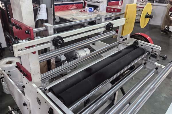 800mm side seal bag making machine winding device