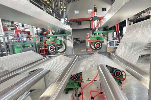 Bubble bag making machine part
