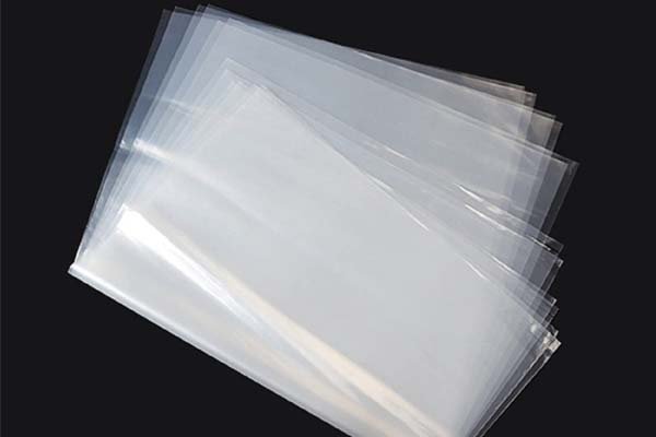Flat plastic bag