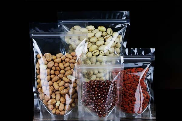 Stand-Up Food Bags with Zipper