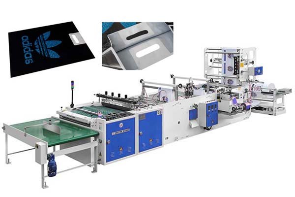 Fully Automatic Patch Handle Bag Making Machine