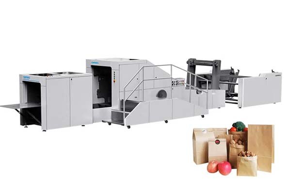 Square Bottom Shopping Bag Machine