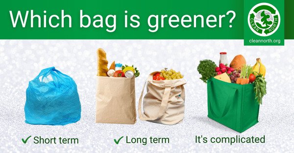 which bag is greener ocean blue project