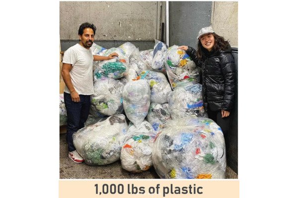 1000 lbs plastic bag