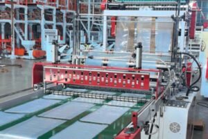 6-line flat bag making machine bag collection station